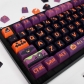 Halloween 104+31 XDA-like Profile Keycap Set Cherry MX PBT Dye-subbed for Mechanical Gaming Keyboard